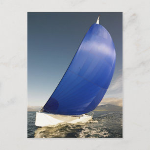 Carte Postale Bateau À Voile En Vent