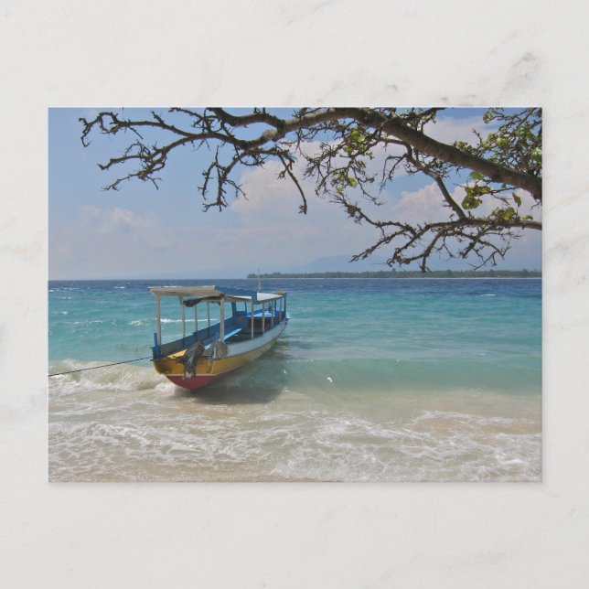 Carte Postale Bateau dans les tropiques (Devant)