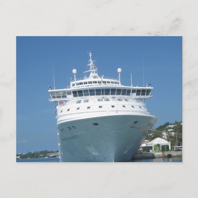 Carte Postale Bateau de croisière (Devant)