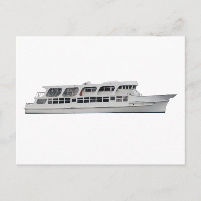 Carte Postale Bateau de croisière (Devant)