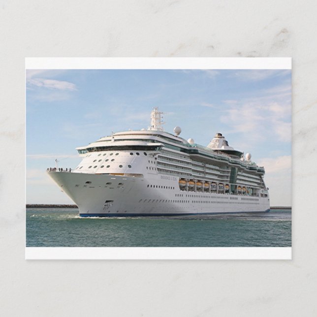 Carte Postale Bateau de croisière 5 (Devant)