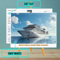 Bateau de croisière sur Blue Water