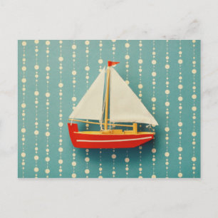 Carte postale Bateau de jouets