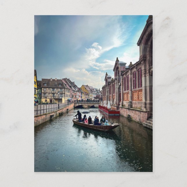 Carte Postale Bateau de la rivière Little Venice (Devant)