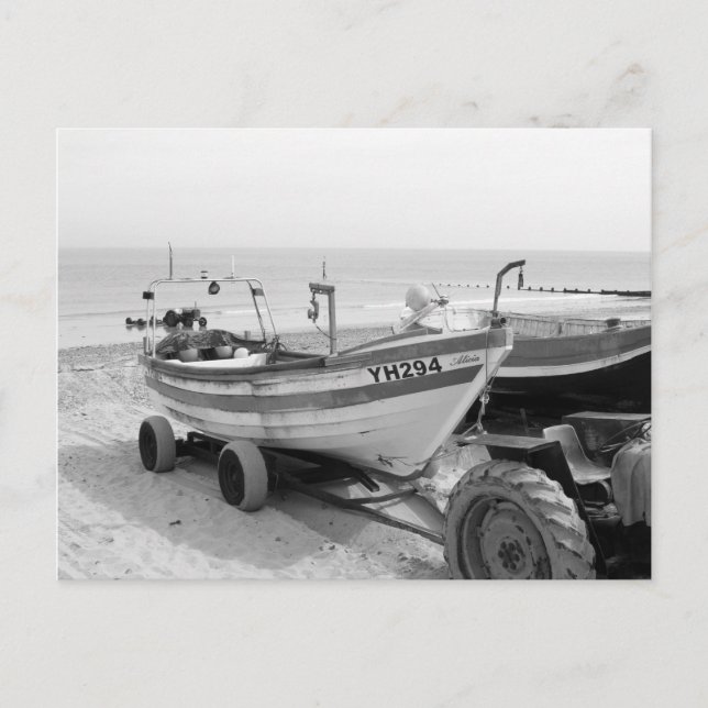 Carte Postale "Bateau de pêche" (Devant)