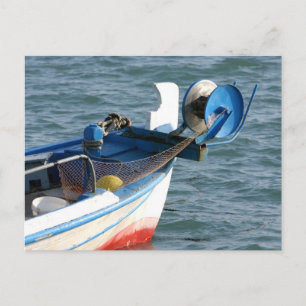 Carte Postale Bateau de pêche à Katakolon en Grèce