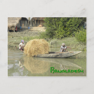 Carte Postale Bateau de voyage du Bangladesh