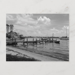 Carte Postale Bateau Docks avec Bridge Street Horloge Tour