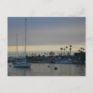 Carte postale Bateau Dusk
