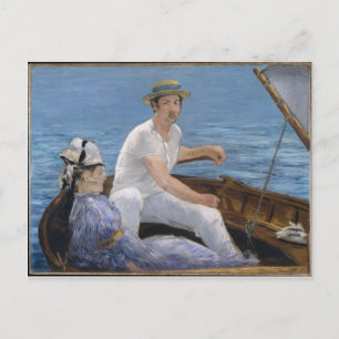 Carte Postale Bateau - Edouard Manet