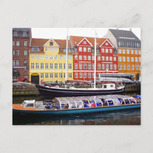 Carte Postale bateau ferry de nyhavn