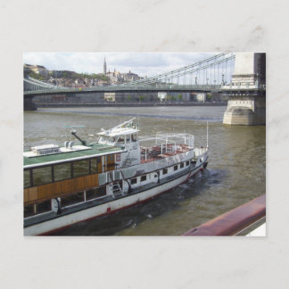 Carte Postale Bateau fluvial sur le Danube