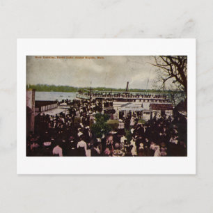 Carte Postale Bateau Landing Reeds Lake Grand Rapids, Michigan