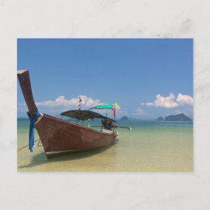 Carte Postale Bateau longue