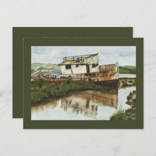 Carte Postale Bateau Point Reyes - Mini imprimantes collectives