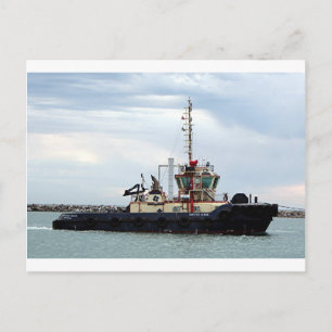 Carte Postale Bateau remorqueur 2, Port Adelaide, Australie du S