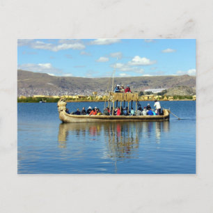 Carte Postale bateau titicaca