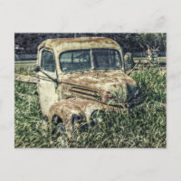 Bateau Vintage d'antiquités Camion de travail à la