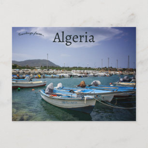 Carte Postale Bateaux à Béjaïa Algérie