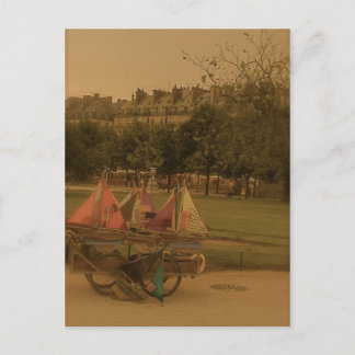 Carte Postale Bateaux à jouets