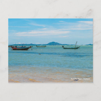 Carte Postale Bateaux à Koh Phangan