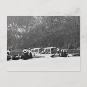 Carte Postale Bateaux à Konigssee, vers 1910