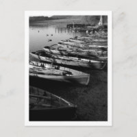 Bateaux à rames en bois - Derwentwater, Lake Distr