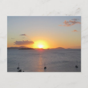 Carte Postale Bateaux à voile à St. John