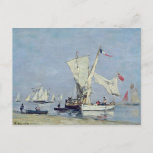 Carte Postale Bateaux à voile, c.1869