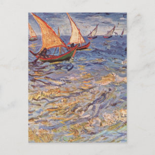 Carte Postale Bateaux à voile - Vincent Van Gogh
