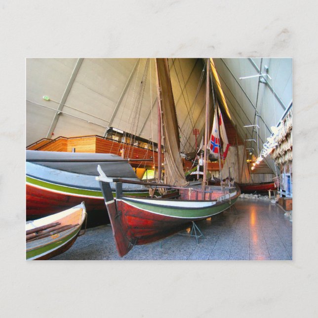 Carte Postale Bateaux au "Fram museum" Oslo (Devant)