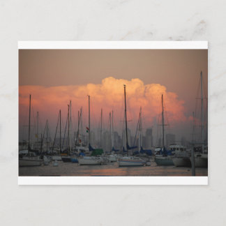 Carte Postale Bateaux dans le port