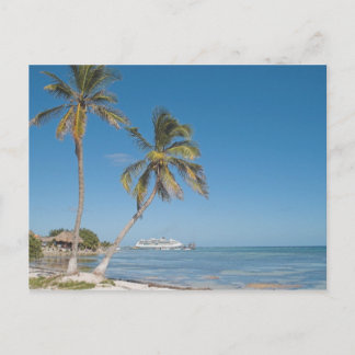 Carte Postale Bateaux de croisière à Costa Maya