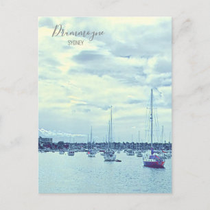 Carte Postale Bateaux de la scène de Sydney sur le port Drummoyn