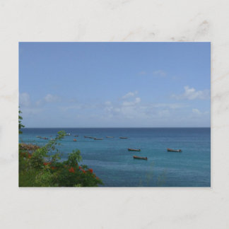 Carte Postale Bateaux de Pêcheurs - Martinique, FWI