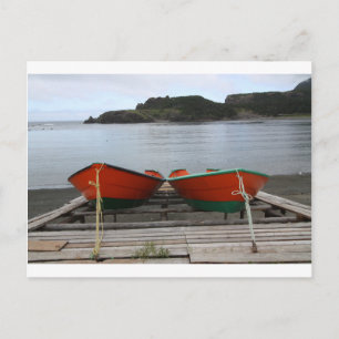 Carte Postale Bateaux de Terre-Neuve assez jolis