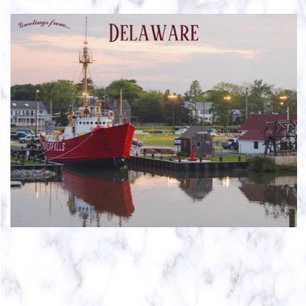 Carte Postale Bateaux en Delaware