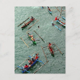 Carte Postale Bateaux en Indonésie