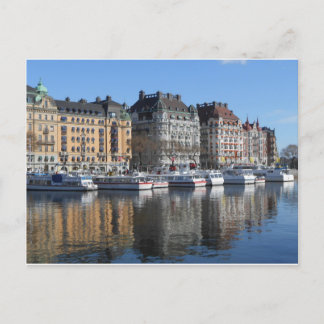Carte Postale Bateaux et bâtiments de Stockholm