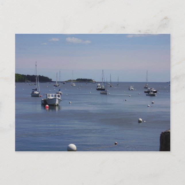 Carte Postale Bateaux sans fin (Devant)