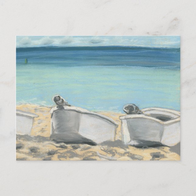 Carte postale Bateaux sur Grande Anse (Devant)