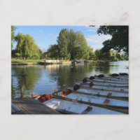 Bateaux sur la rivière, Stratford Upon Avon UK Tra