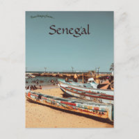 Bateaux sur l'Île de Gorée Région de Dakar Sénégal