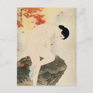 Carte Postale Bath Aroma Ito Shinsui Japanese Fine Art