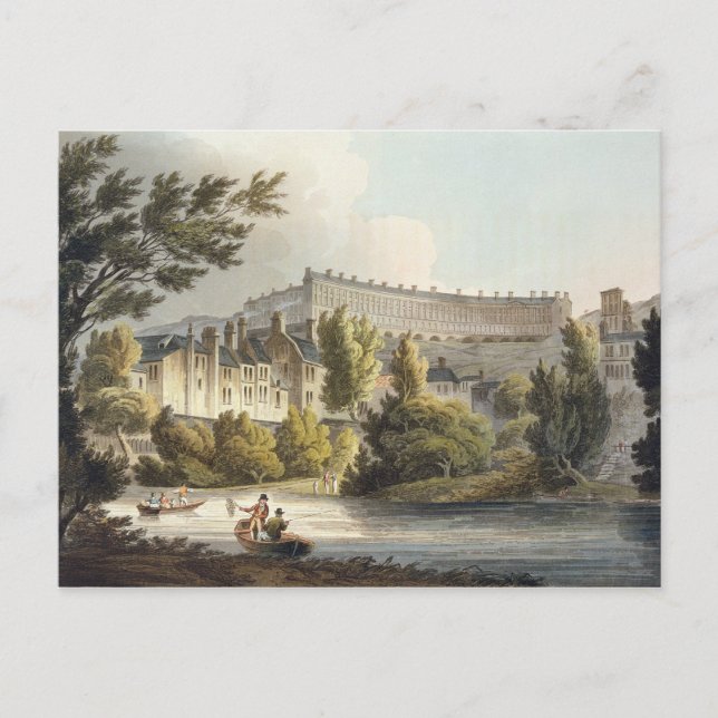 Carte Postale Bath Wick Ferry, from 'Bath Illustrated by a (Devant)