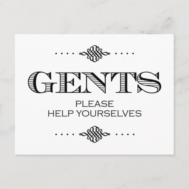 Carte Postale BathroomSign.jpg (Devant)