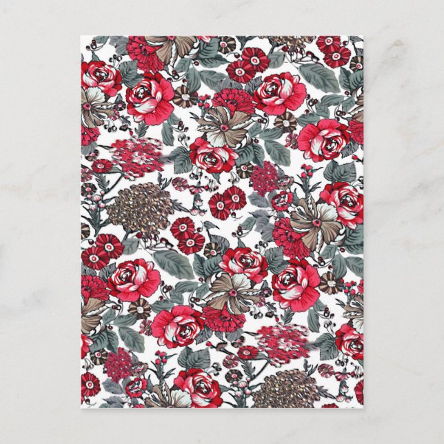 Carte Postale batik no.16 collection (Devant)