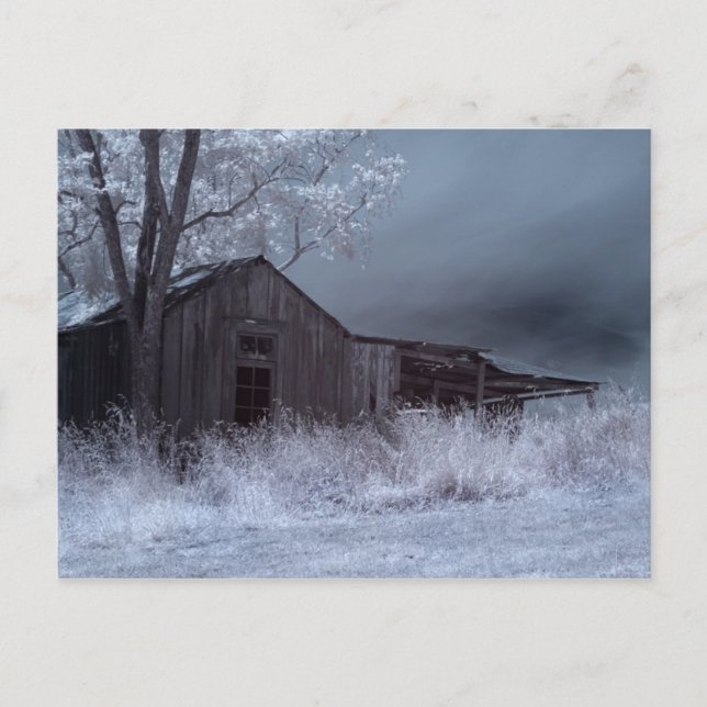 Carte Postale Bâtiment abandonné (Devant)