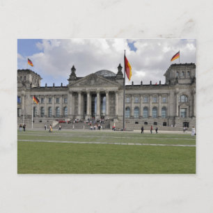Carte Postale Bâtiment allemand Reichstag