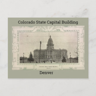 Carte Postale Bâtiment de la capitale nationale du Colorado